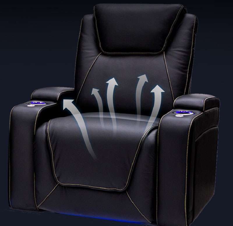 comfortable power recliner theater chairs