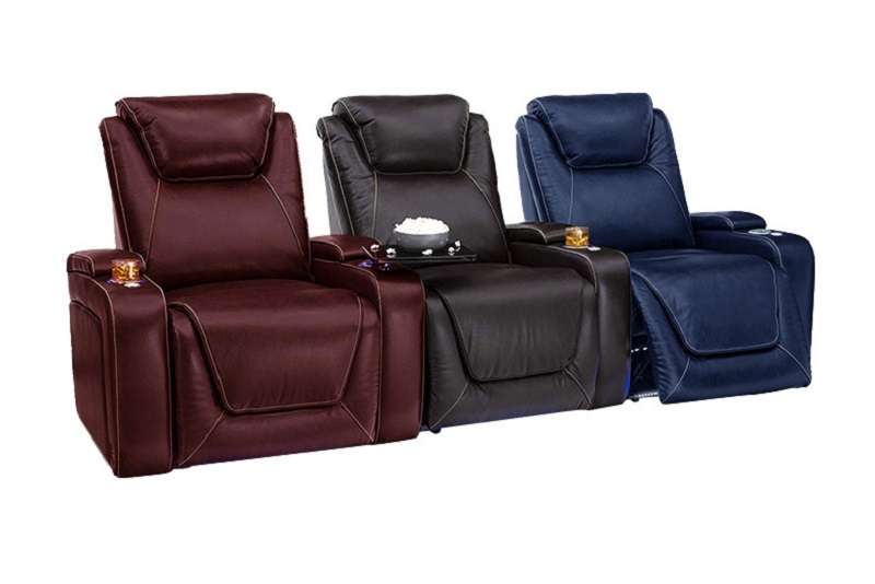 home theater recliner color options