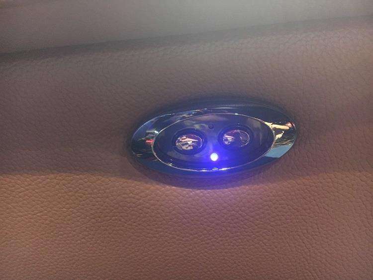 home theater seating button