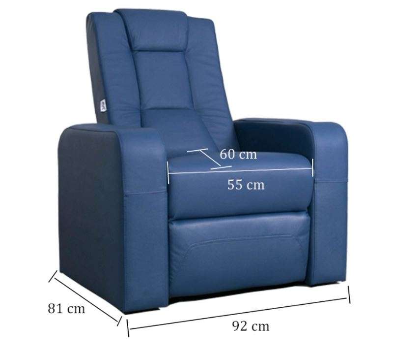 home theater seating dimension