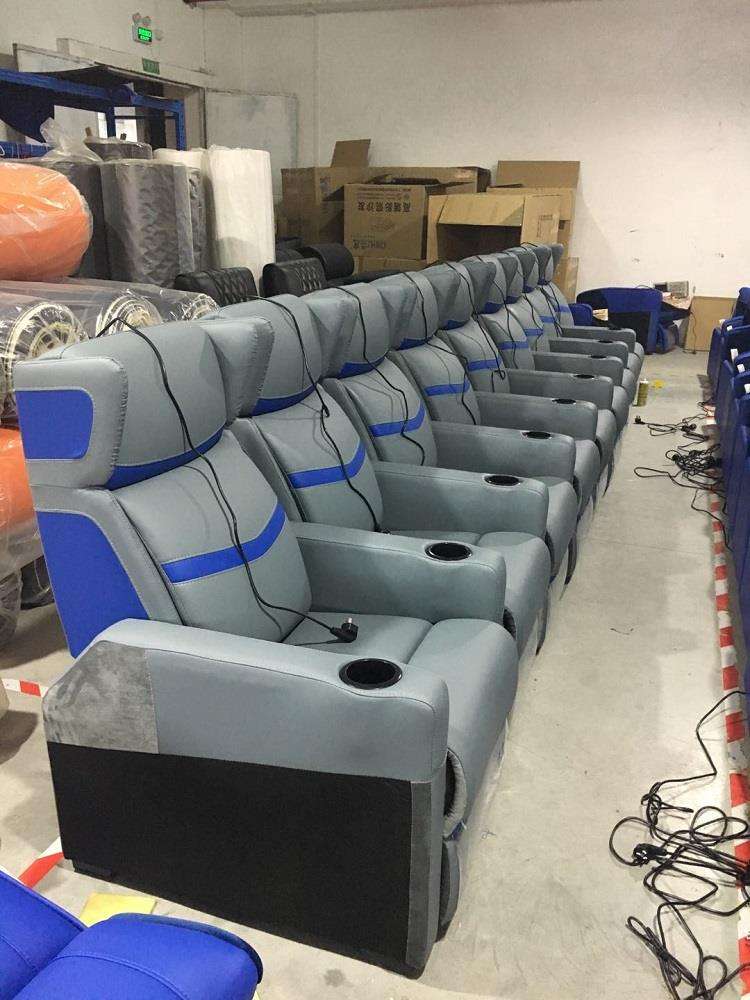 recliner media sofa