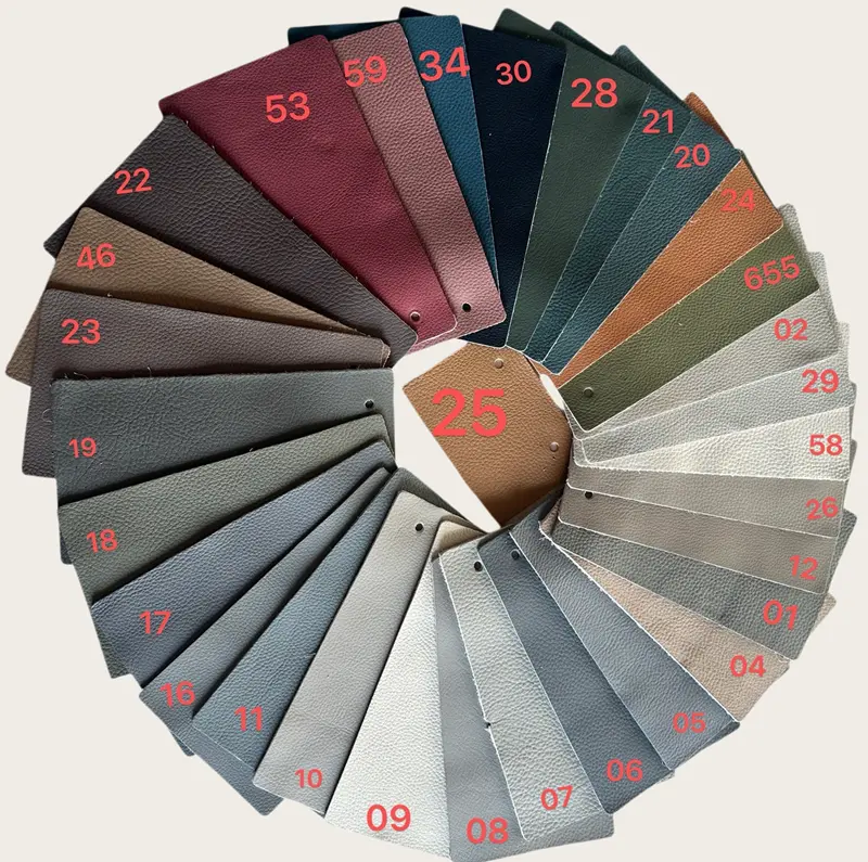 leather swatches 2026