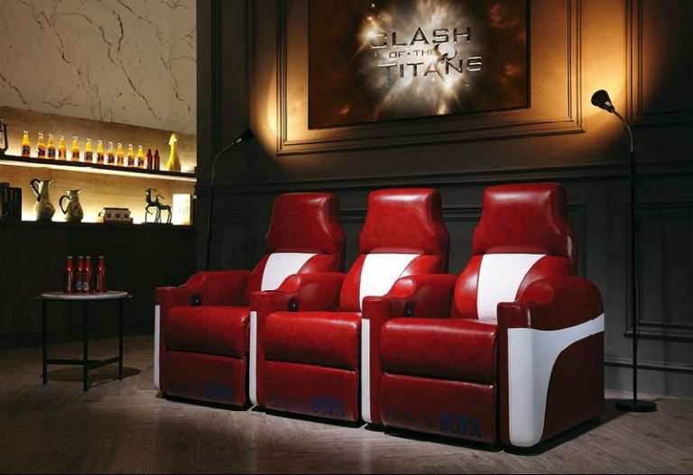 Modern Media Room Furniture Chairs With Recliner LS829