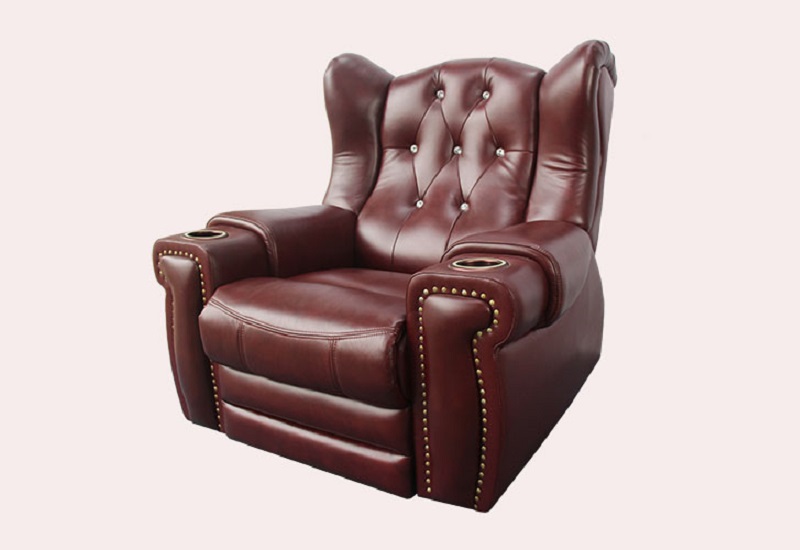 leather home theater seating