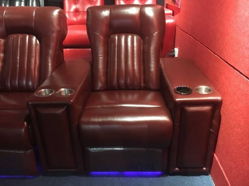 movie chairs with LED light
