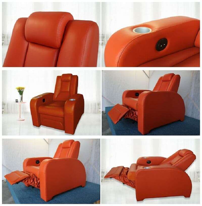 Power Headrest Recliner