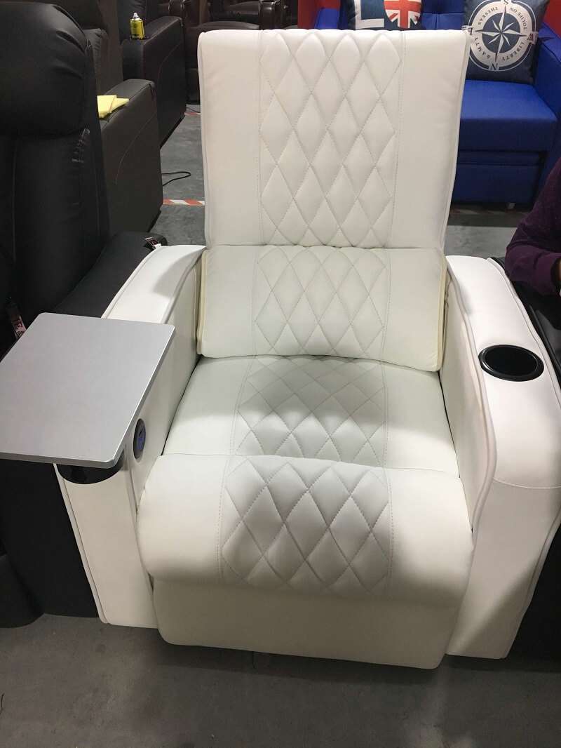 white power recliner