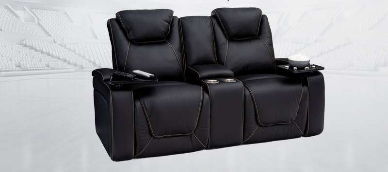 double home theater recliners