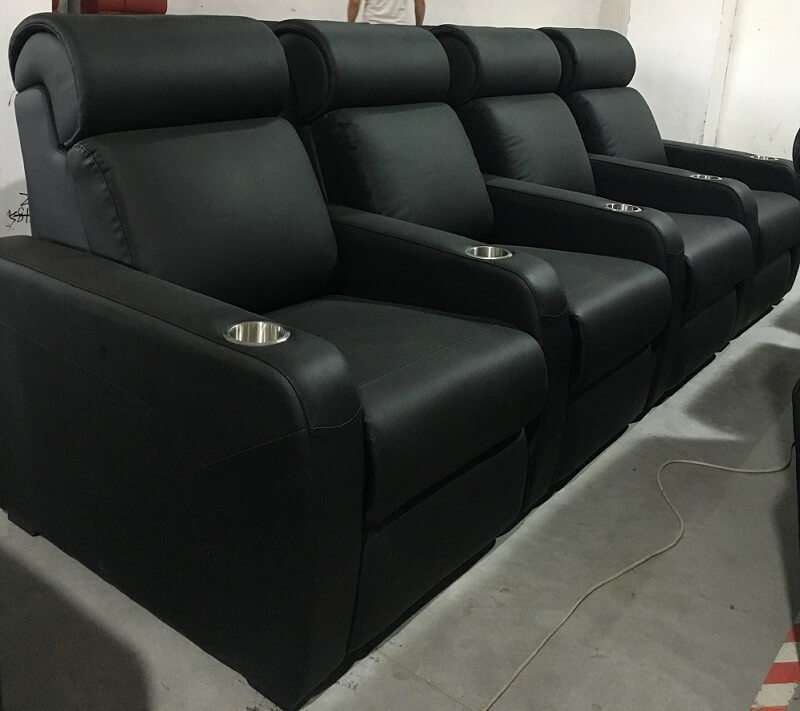 electric relcining theater chairs