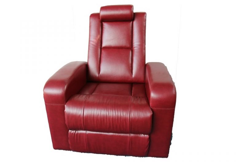 home cinema seating with adjustable headrest