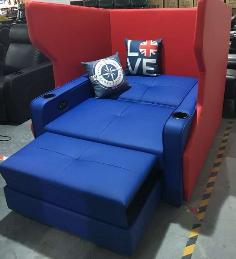 Reclining Loveseat sofa bed Movie Theater Bed Linsen Seating