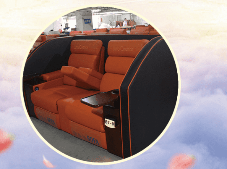 Motorized Reclining Loveseat Sofa Theater Loveseat Recliners Linsen