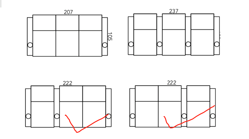 theater seating layout with loveseats