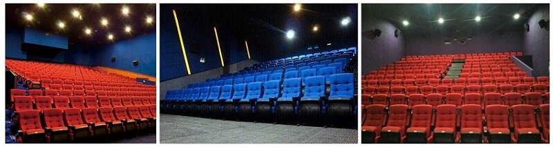 red movie theatre chairs