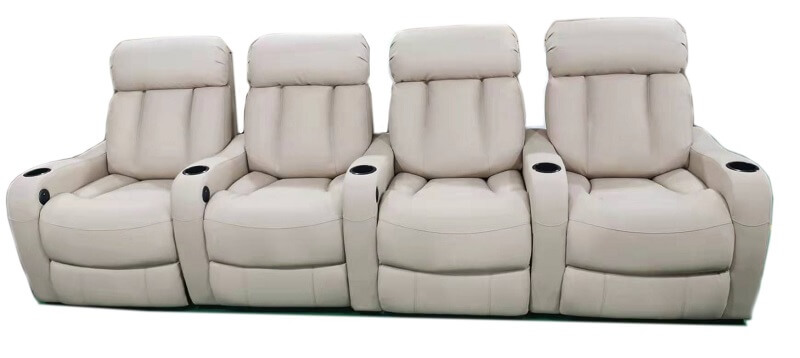 4 seat theater recliner