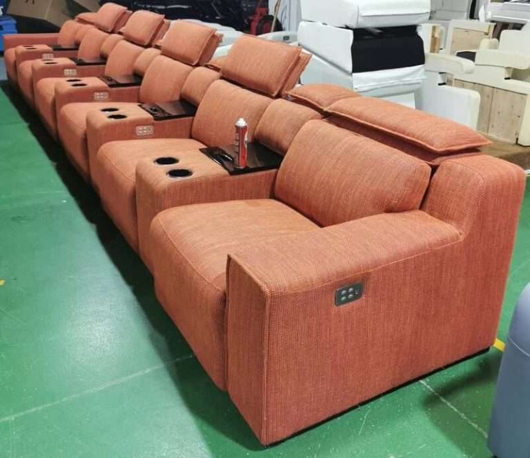 Modern Fabric Recliner Sofa LS9007 Linsen Seating