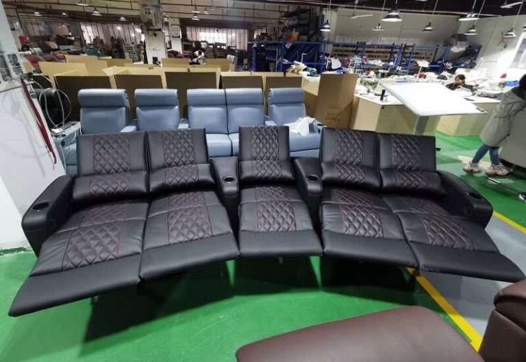 5 seat curved theater seating