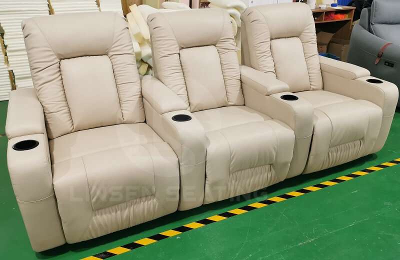 3 seat theater chairs