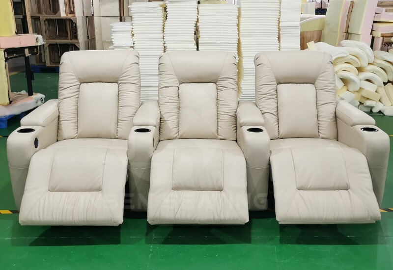 3 seat theater recliner