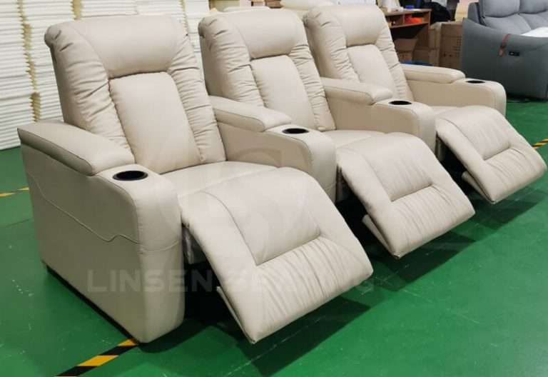 3 Seat Theater Chairs LS9010W Linsen Seating