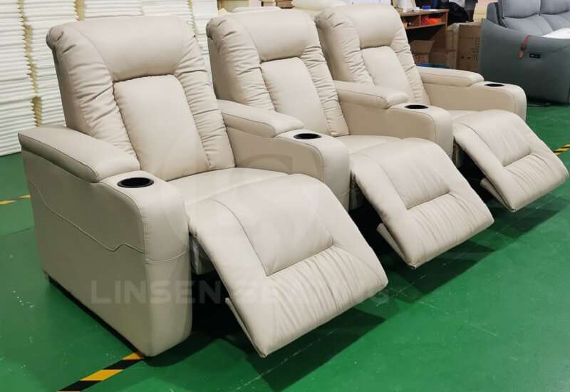 3 seat theater seating