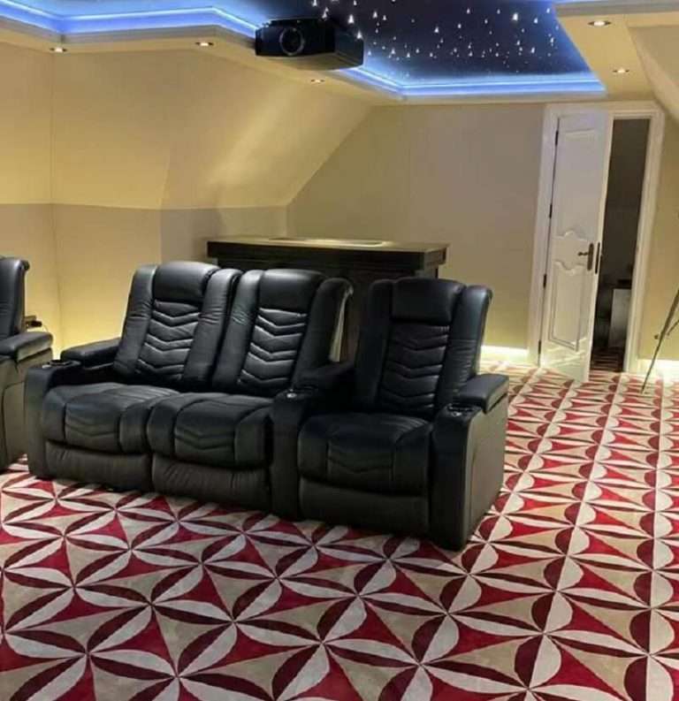 3 Seat Theater Seating Movie Chairs From Linsen Seating