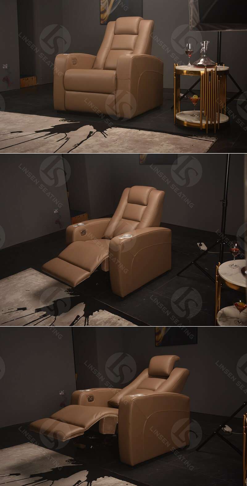 theater recliner single chair