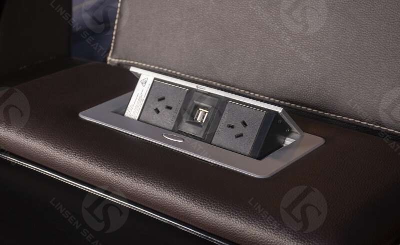 hidden plug & USB port