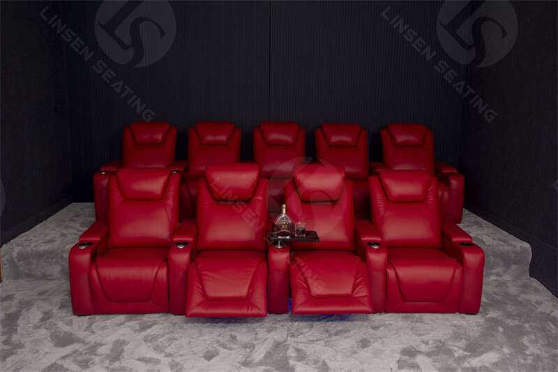 luxurious home theater room