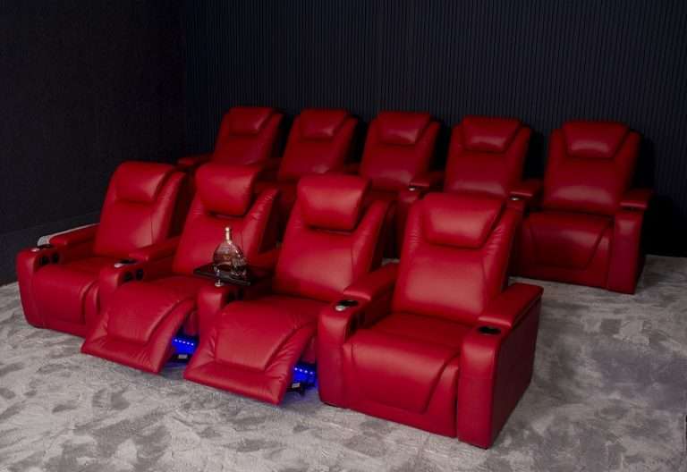 theater room sofa