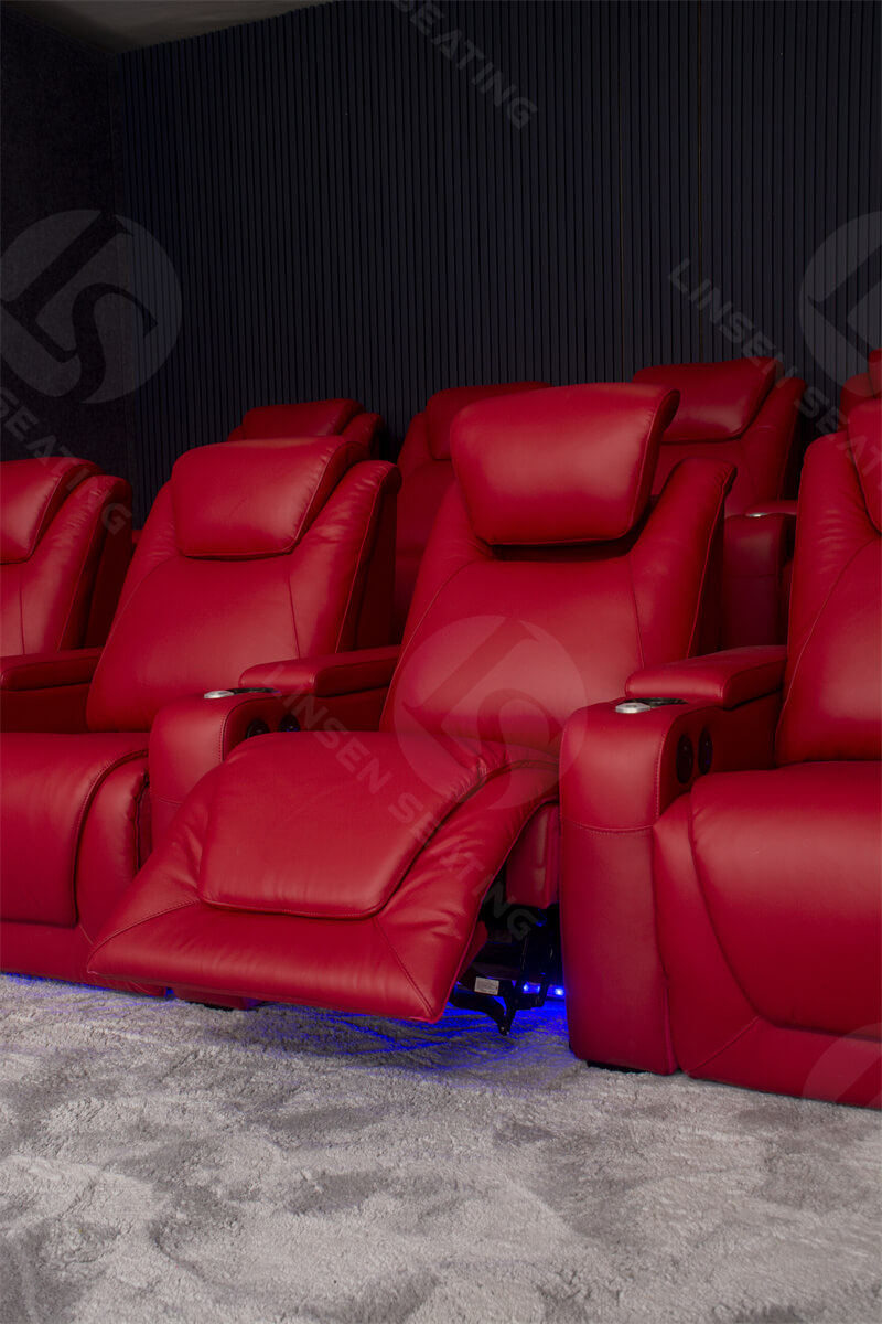 theater sofa with LED lights