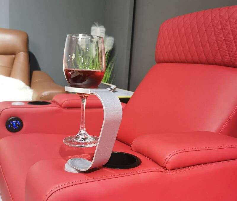 socket for wine glass holder