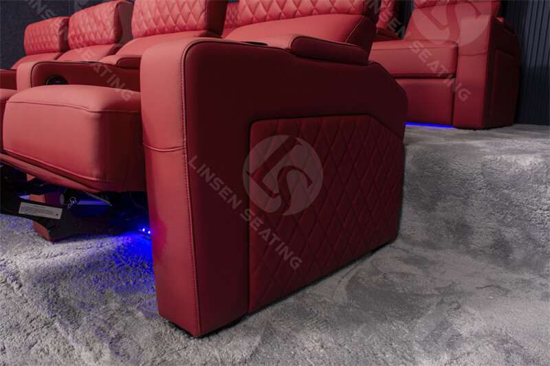 home cinema sofa with diamond stitching