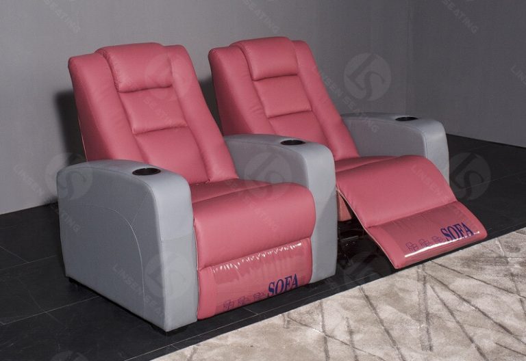 leather recliner sofa with cup holders