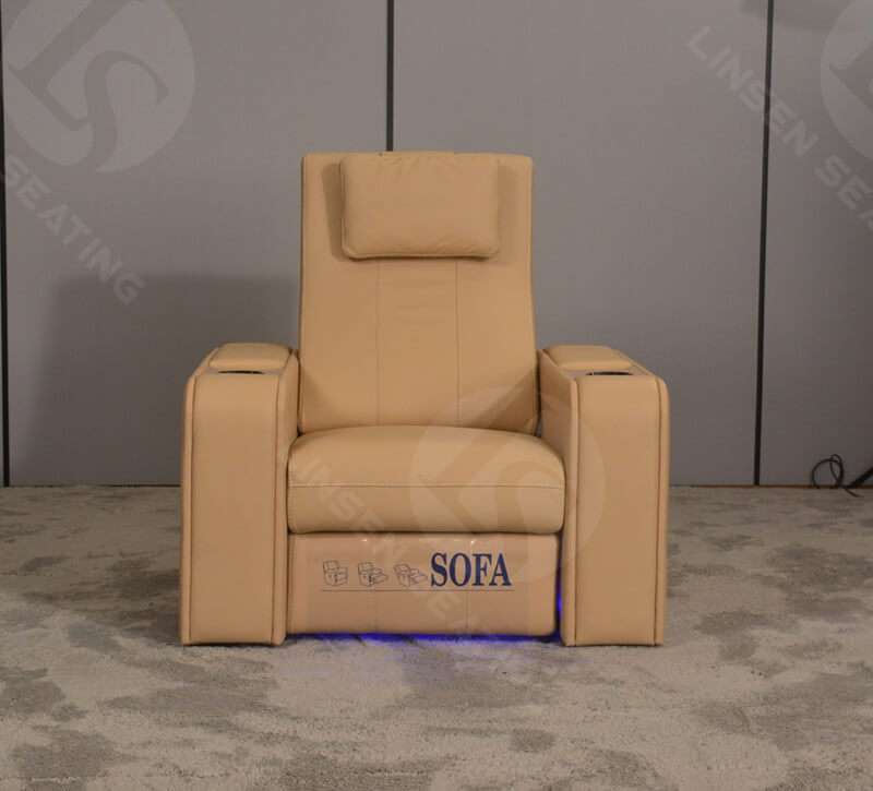 media room recliner sofa