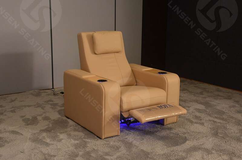 power reclining media sofa