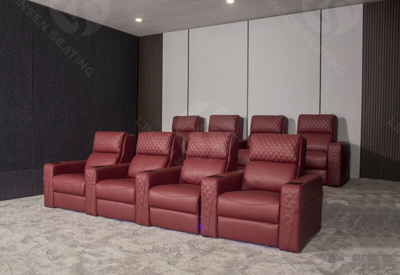 home movie theater sofa