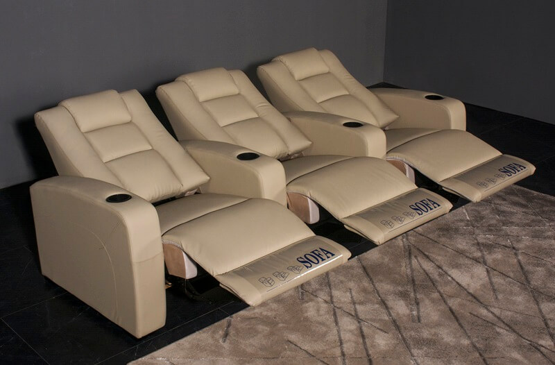 power reclining movie theater chairs