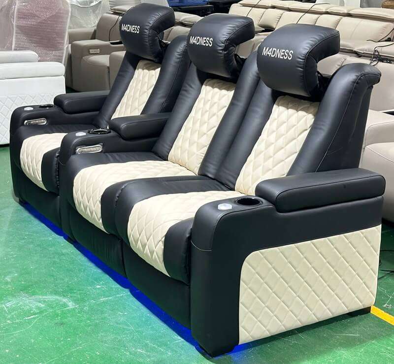 3 seater cinema sofa for home