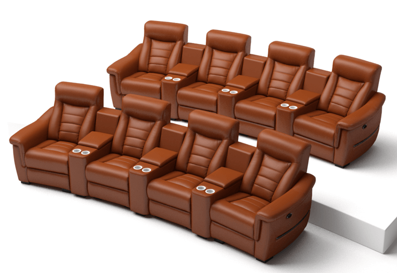 2 rows of 4 seats LS-876