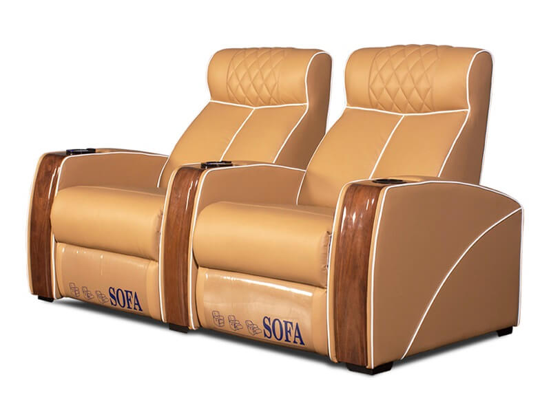 leather movie recliner