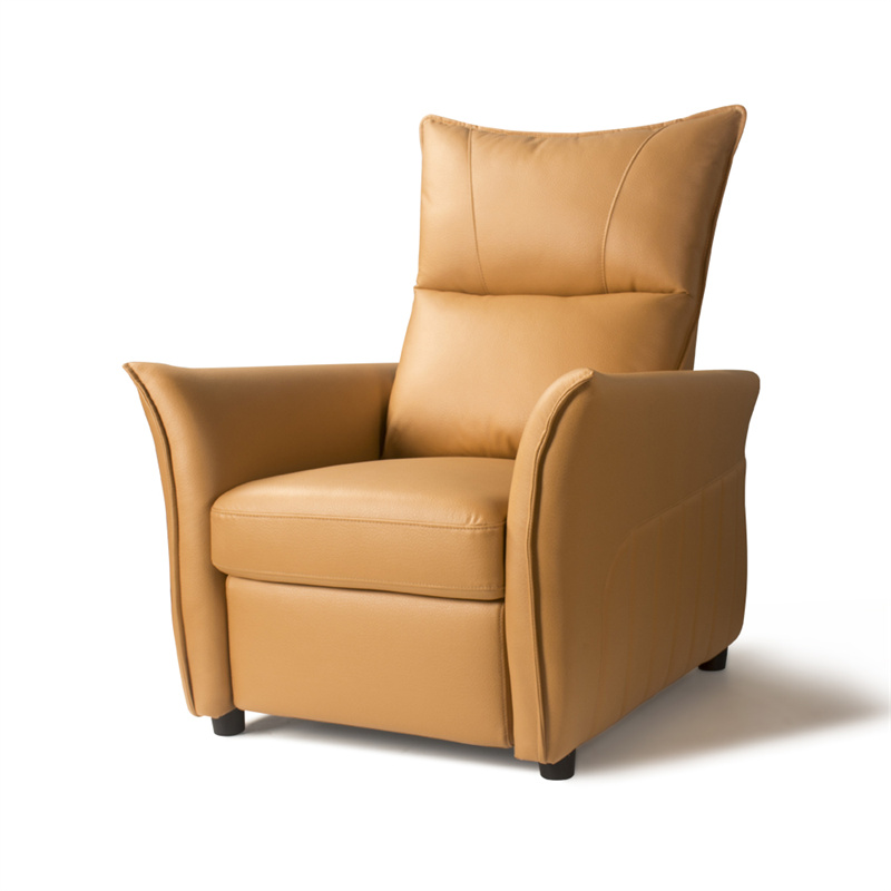 beige leather single seats