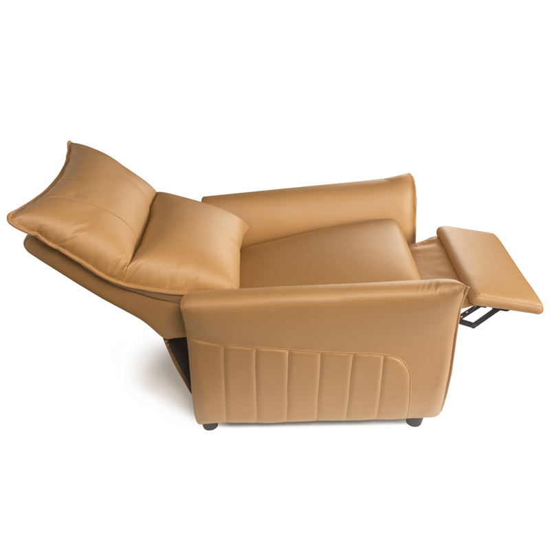 beige recliner