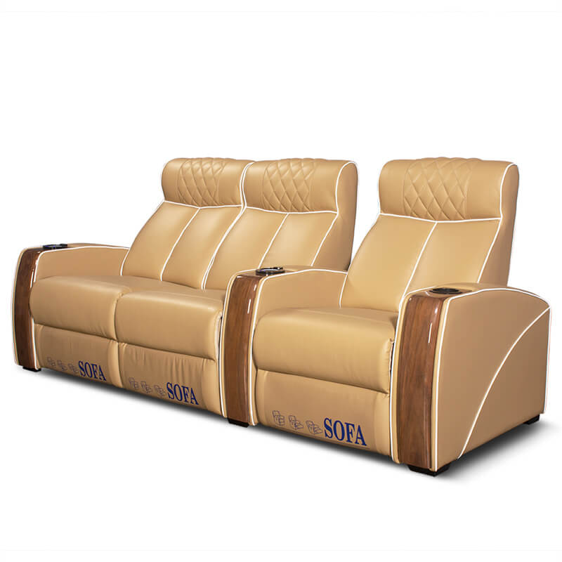 caramel theater recliners