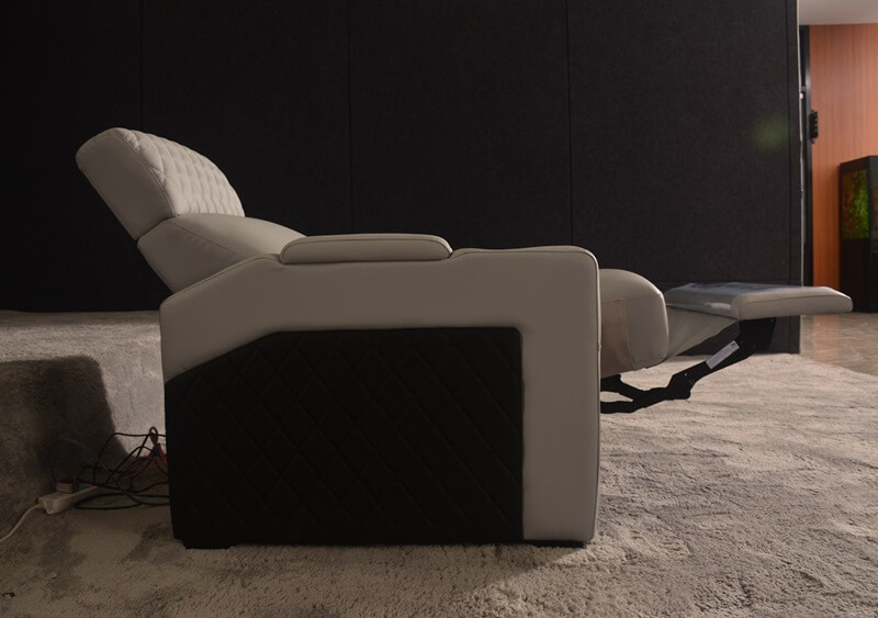 fully reclined individual recliners