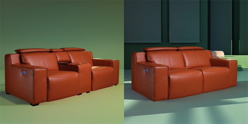 luxury home theater furniture row of 2 seats