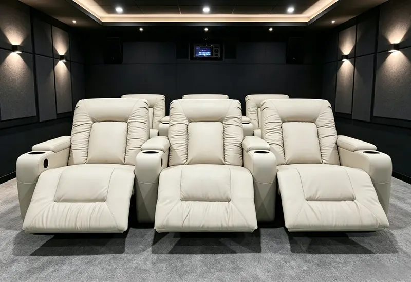 3 Seat Theater Chairs