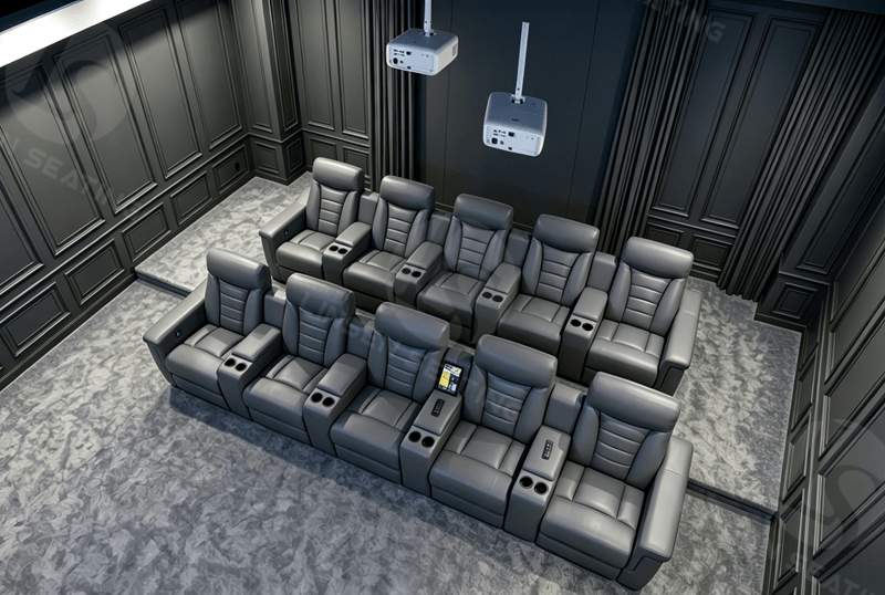 Custom Home Cinema with 10 seats