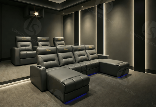 custom home cinema with LS-6115