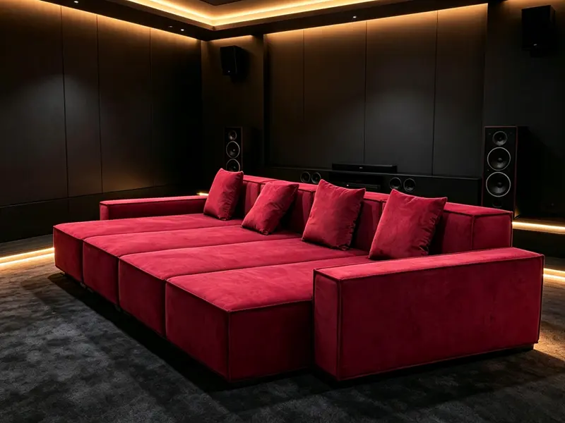 Home cinema bed